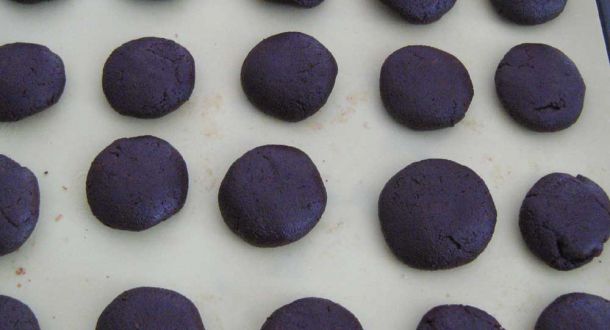 preparazione dei biscotti al cioccolato step 5