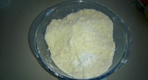 preparazione delle gocciole fatte in casa step 1