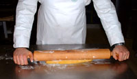 preparazione della pasta frolla step 1