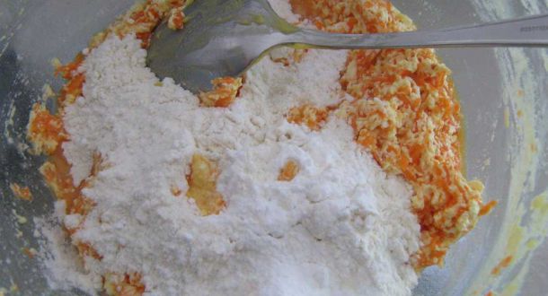 impasto per ciambelline alle carote con farina