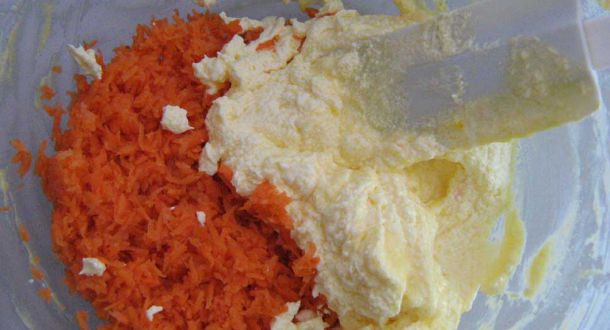 impasto per le ciambelline alle carote