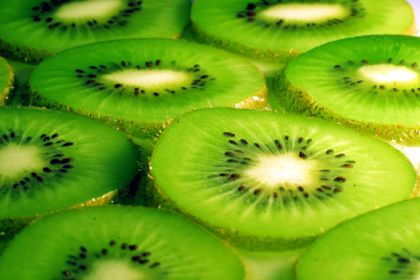 dolce al kiwi con profumo di zenzero