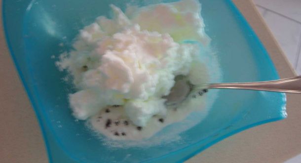 preparazione impasto delle ciambelline agli albumi parte 2