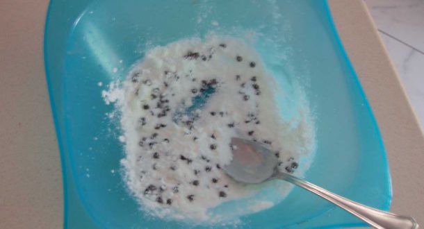 inizio impasto per le ciambelline