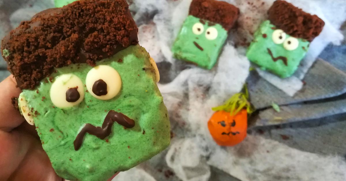 Brownies Frankenstein di Halloween