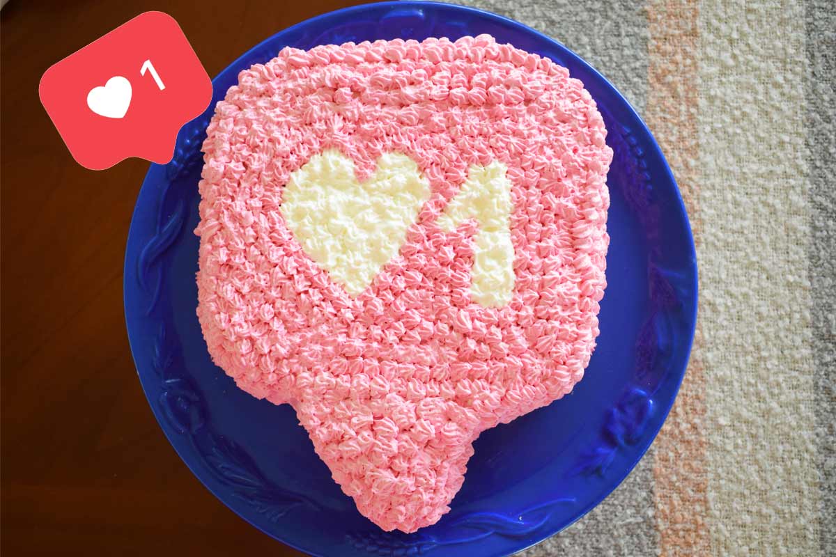 Instagram cake
