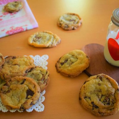 ricetta dei cookies al doppio cioccolato